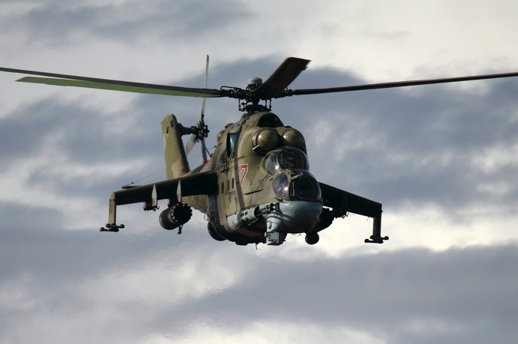 "The Role of the Russian Mi24 Attack Helicopter in Modern Warfare